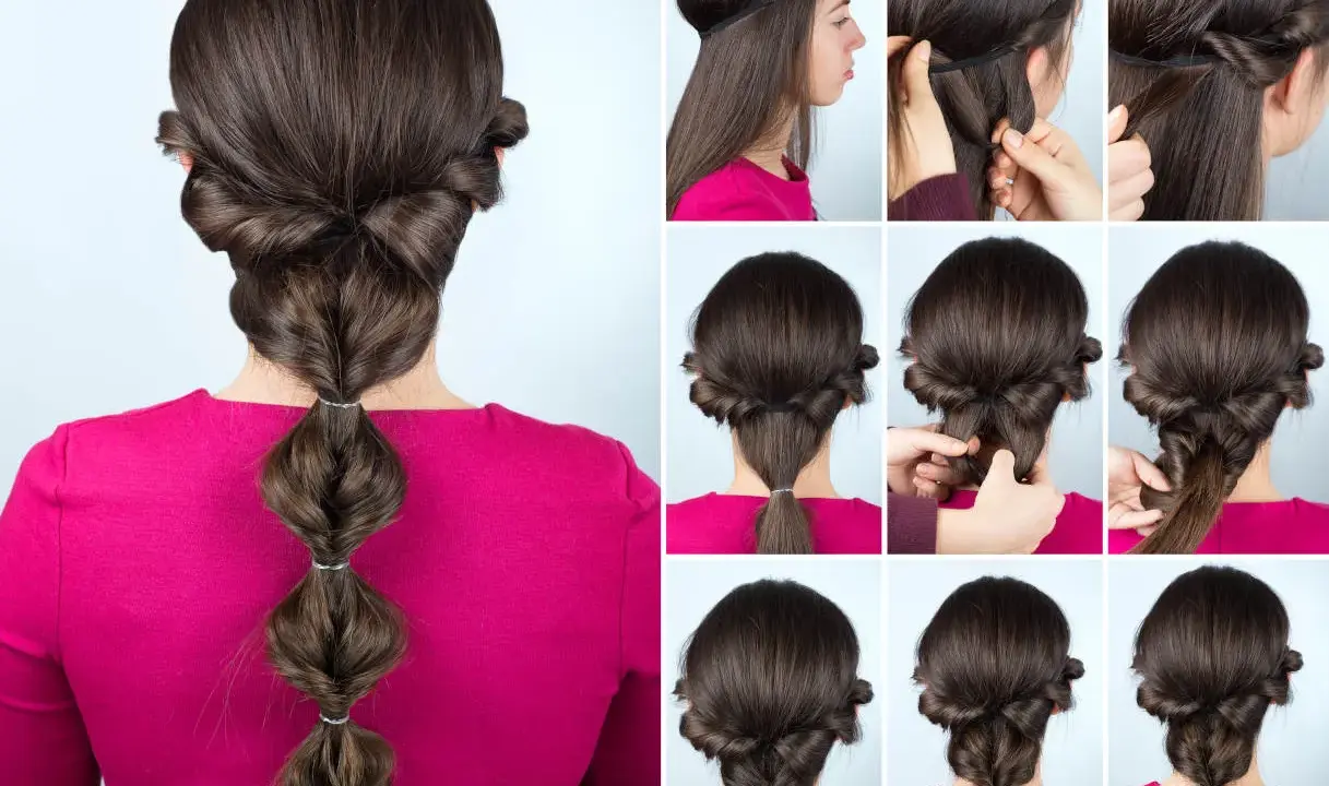 Tutorial per una treccia a bolle: una pettinatura elegante e facile, perfetta per ogni occasione. La conciatura capelli è un'arte!