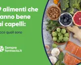 Scopri cosa mangiare per rinforzare i capelli: salmone, broccoli, agrumi, mandorle e altri alimenti salutari.