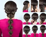 Tutorial per una treccia a bolle: una pettinatura elegante e facile, perfetta per ogni occasione. La conciatura capelli è un'arte!